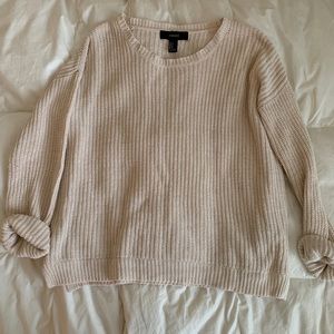 Cream oatmeal sweater